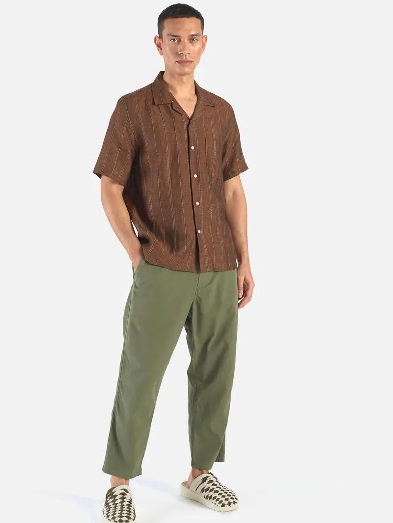 Universal Works Road Shirt Brown