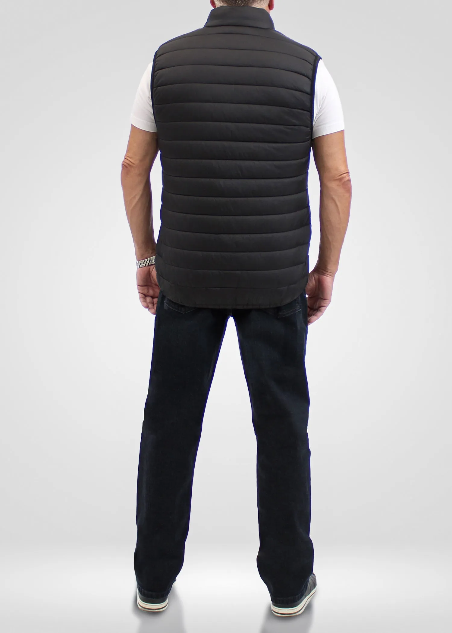 URBAN LAUNDRY Sleeveless Black Puffer Jacket