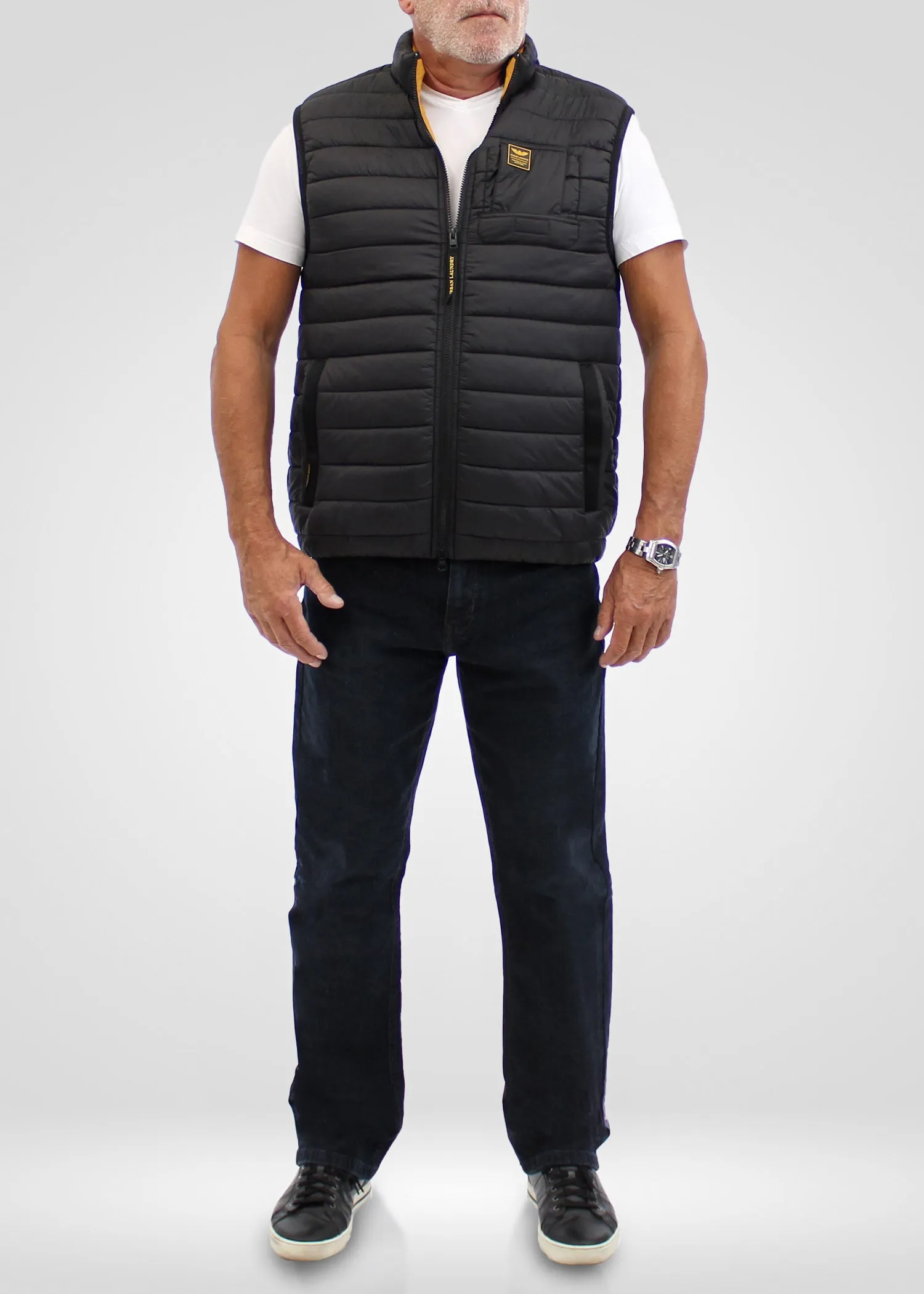 URBAN LAUNDRY Sleeveless Black Puffer Jacket