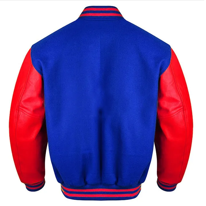 Varsity Jacket - Royal Red