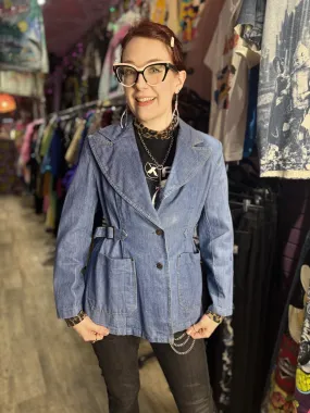 Vintage 80s Chambray Denim Jacket