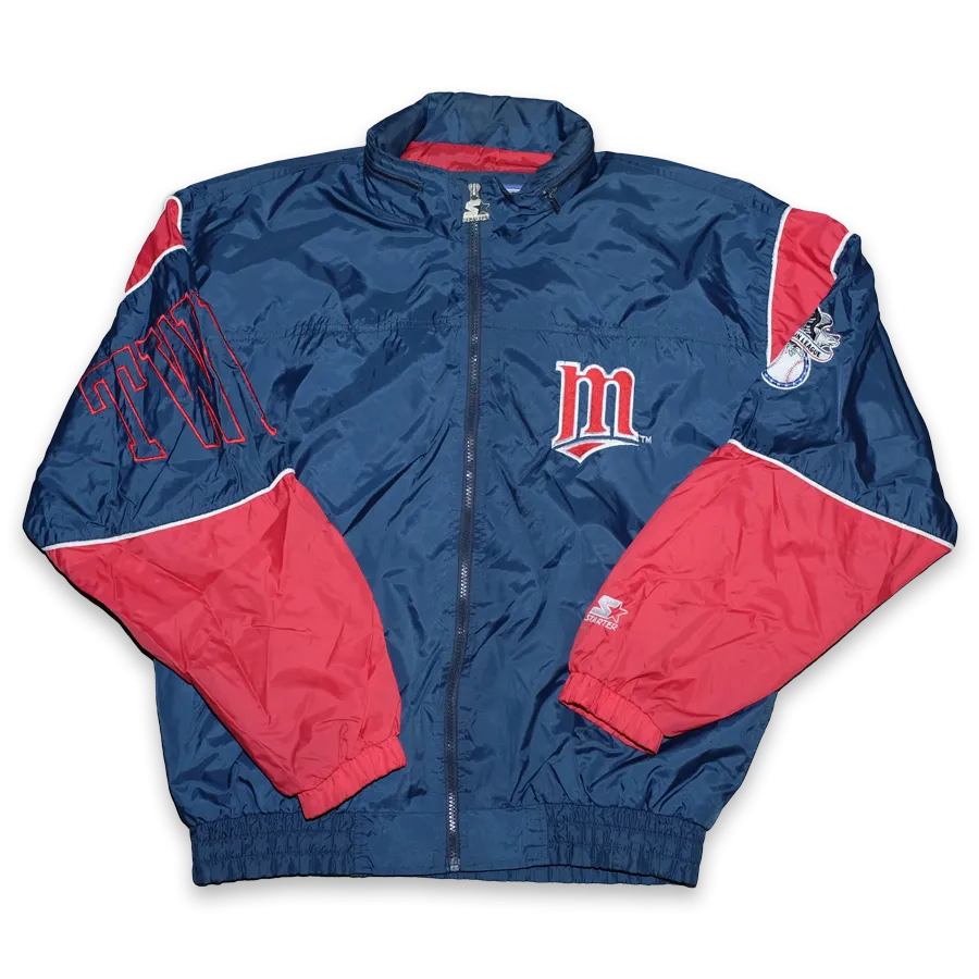 Vintage Starter Minnesota Twins Track Jacket Large