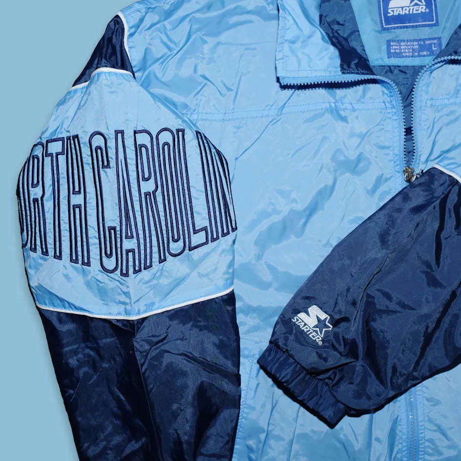 Vintage Starter North Carolina Track Jacket Large